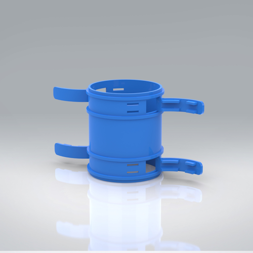 Verplas 75mm Radial Duct Connector