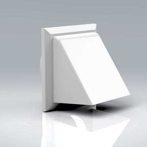 Verplas 150mm Cowl Grille - With 150mm Spigot and Non Return Flap