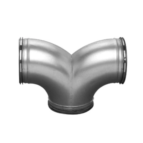 YU Y-piece safe, 90 Deg, 125mm