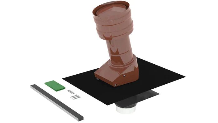 Zehnder ComfoFresh 200mm, Roof Terminal, Red