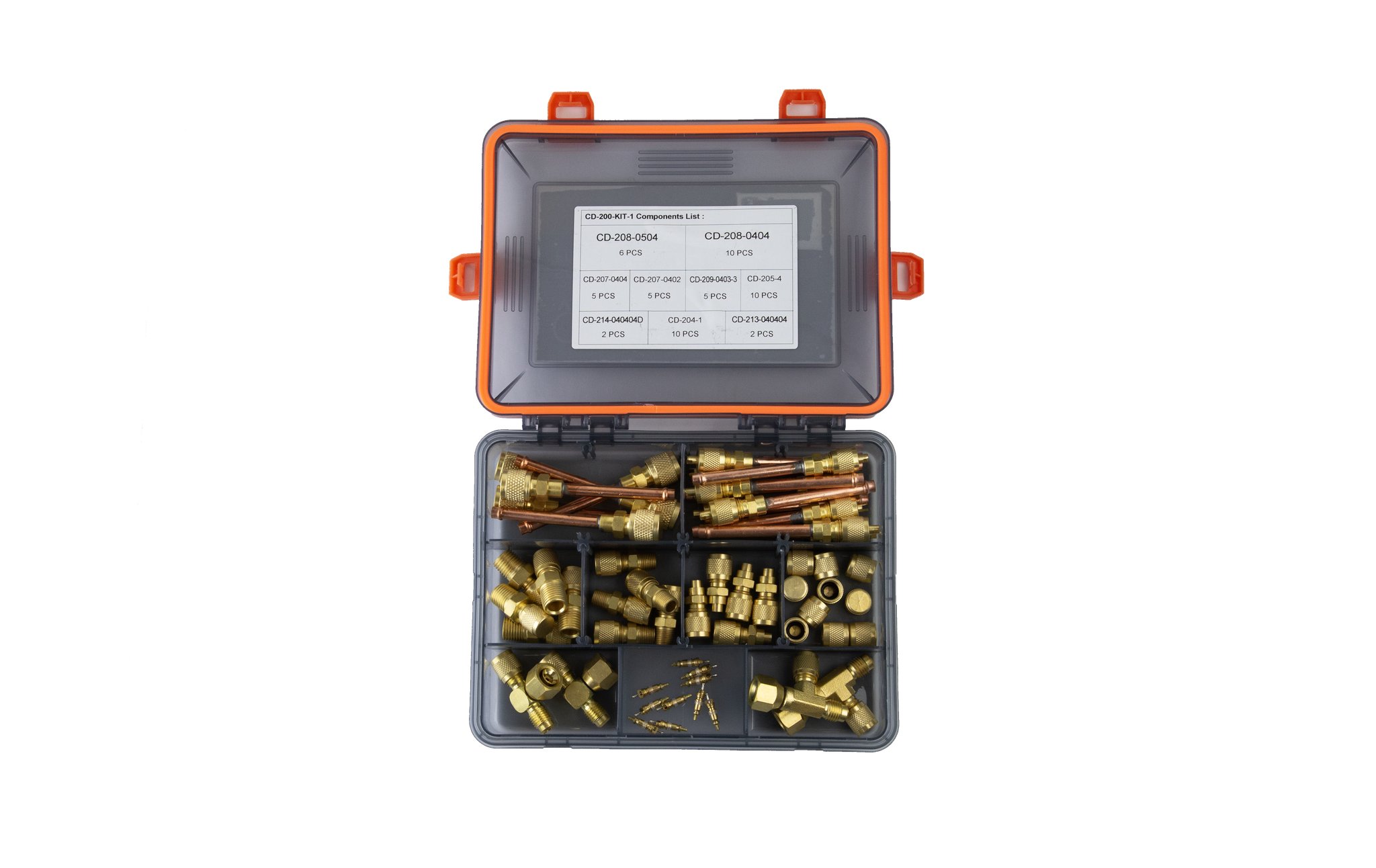 Schrader Fittings Kit CD-200-KIT-1