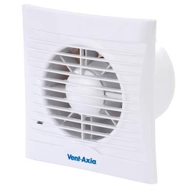 Vent-Axia Silhouette 100T 4"/100mm Extractor Fan c/w Timer
