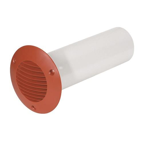 100mm-4" Rigid Duct Cavity Wall Kit - 350mm Length Terracotta