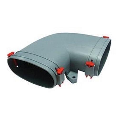 Airflow AirflexPro 54mm x 117mm Oval 90 Degree Horizontal Elbow
