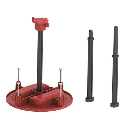 990326127Zehnder grille housing TVA-P 75/90 mounting set for concrete application