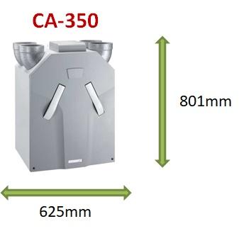 Zehnder ComfoAir 350/550 Filter Set, ISO ePM1 (F7), 2 pcs