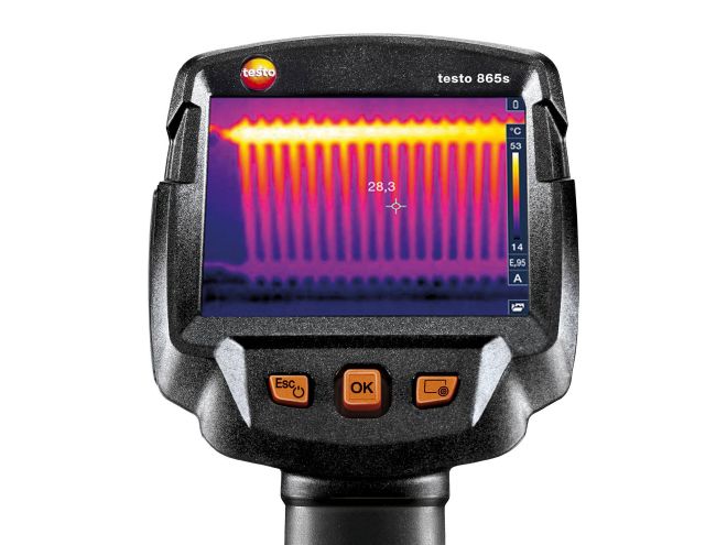 testo 865s - Thermal imaging camera (160 x 120 pixels)