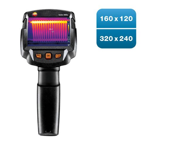 testo 865s - Thermal imaging camera (160 x 120 pixels)