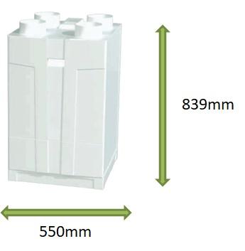 Greenwood Vireo G3 Filter for HR185WM & Zehnder CA185WM