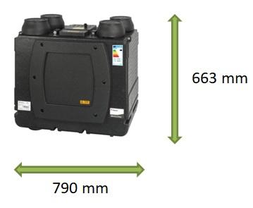 Titon 6 sets x HRV10,10.25 Filters G4 (Bypass units) - XP44023B