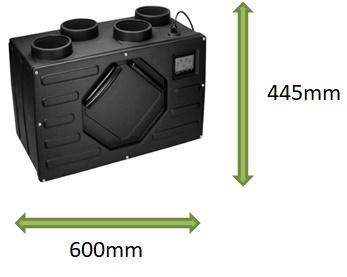 Greenwood HRV1FIL Filter for HRV1 Heat exchanger