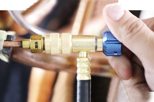 Javac Safe Seal Refrigerant Charging Hoses R410A R32 72"