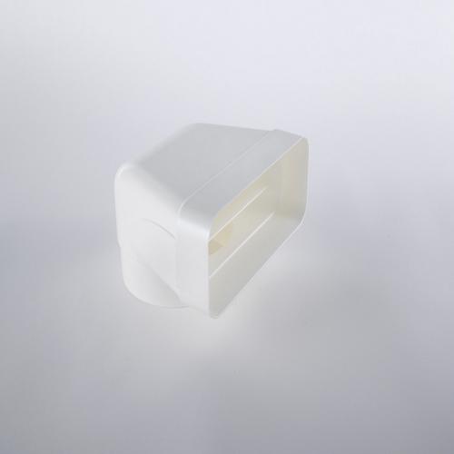 Elica Nikola Tesla Round to Rectangular 90 Deg Vertical Bend - 227 x 94mm 146mm Diameter