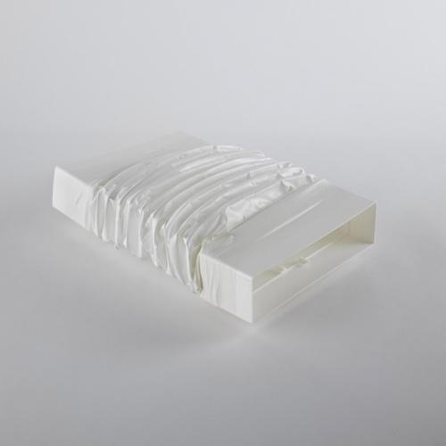 Elica Nikola Tesla Rectangular Flexible Ducting - 700mm Long 218 x 55mm