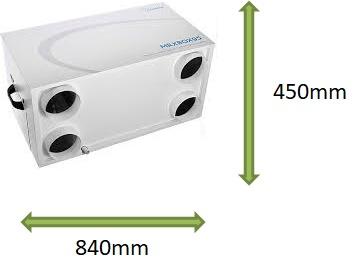 Nuaire MRXBOX95-LOFT G4 Filter