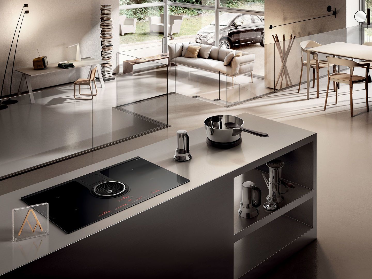 NikolaTesla One Combination Hob and Extractor