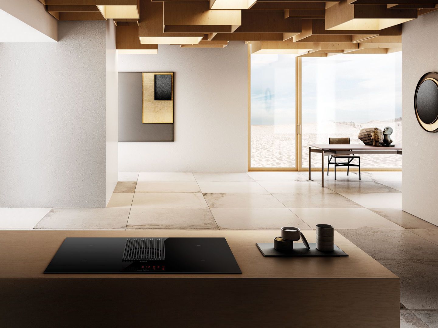 NikolaTesla Prime Combination Hob and Extractor