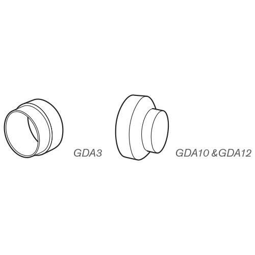 GD Round Ducting, 150mm to 125mm Diameter Reducer