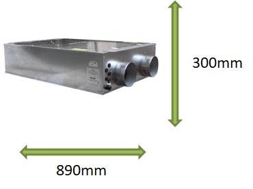 Vent Axia Kinetic Plus 300Z and 300ZH filter