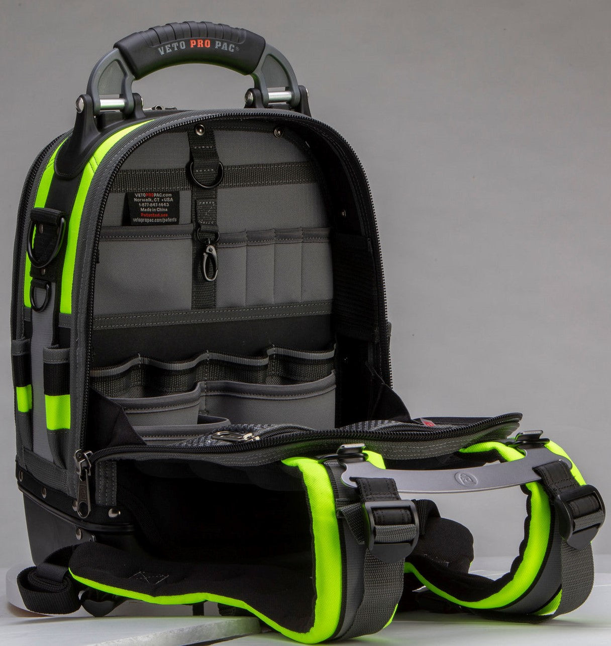 Veto Tech Pac MC Hi-Viz Yellow