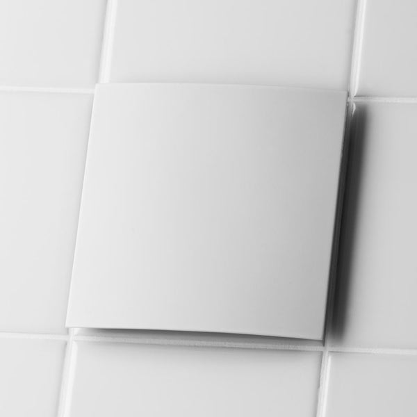 Greenwood Discreet 100 Bathroom Wall Fan With Timer - D100TW