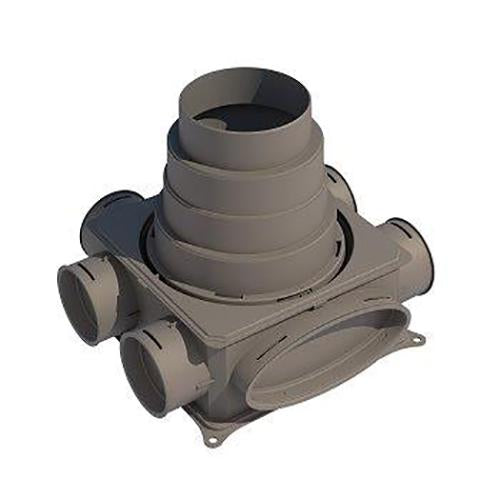 Ubbink Air Excellent DB206 Basic Single 6 distribution box