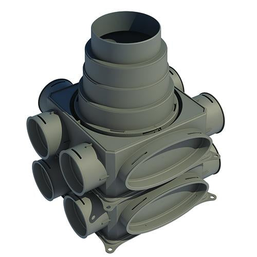 Ubbink Air Excellent SemiRigid Ducting Distribution Box DB206