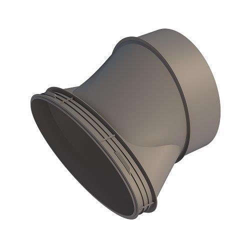 Ubbink Air Excellent Horizontal Connection Kit DN125