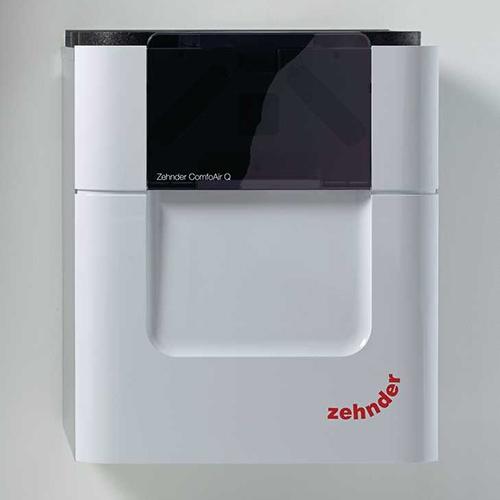 Zehnder ComfoAir Q450 with pre-heater, left handed