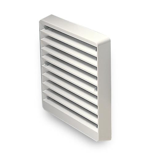 External Wall Grille (White) (100mm)