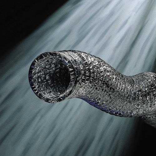 125mm-5" Flexible Insulated Aluminium ducting - 10 metre Length
