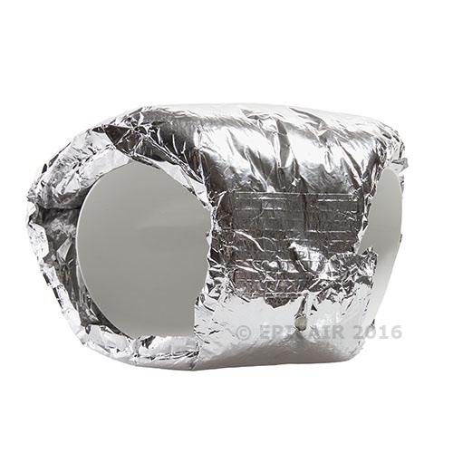 100mm-4" Rigid Insulated Ducting 90deg Bend