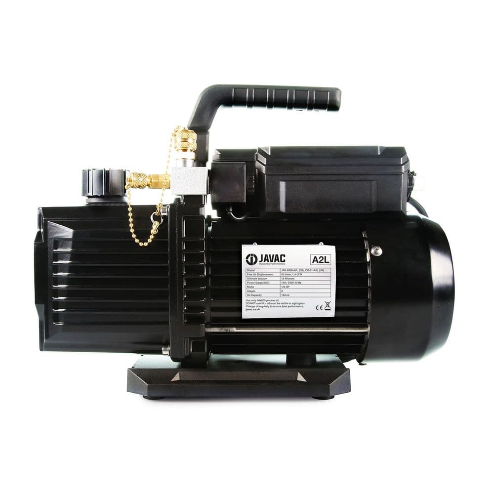 いわえみ Javac CC-31 A2L/A3 Air Conditioning Vacuum Pump R32 1.4 CFM Dual Volta