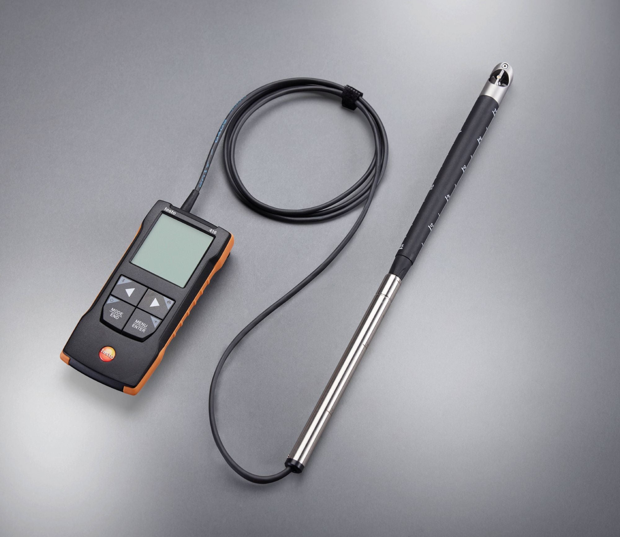 Testo 416 - Digital 16 mm Vane Anemometer with App Connection