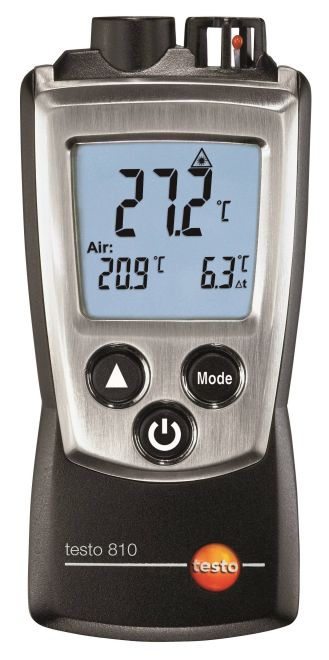 testo 810 - 2 channel Infrared Thermometer (with TopSafe case)