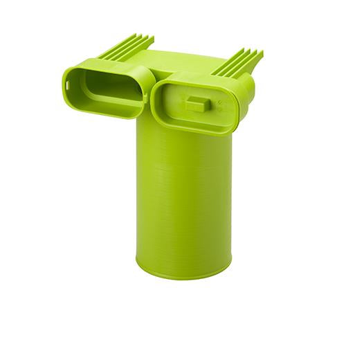 Ubbink AE35sc valve adaptor 90 DEGREE 125mm for use with Semi-Rigid 100/50mm Outside/Inside Diameter Duct