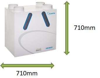 Nuaire MRXBOX95-WH2 G3 Filter