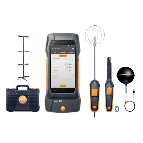 Testo 400 IAQ and Comfort Kit  with Tripod