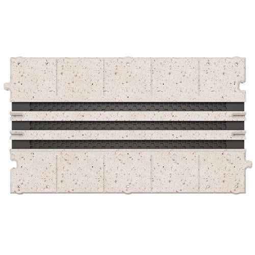 Moulage of ERGOVENT LINEO-PRO PUZZLE diffuser (3 slots x 20 mm x 500 mm)