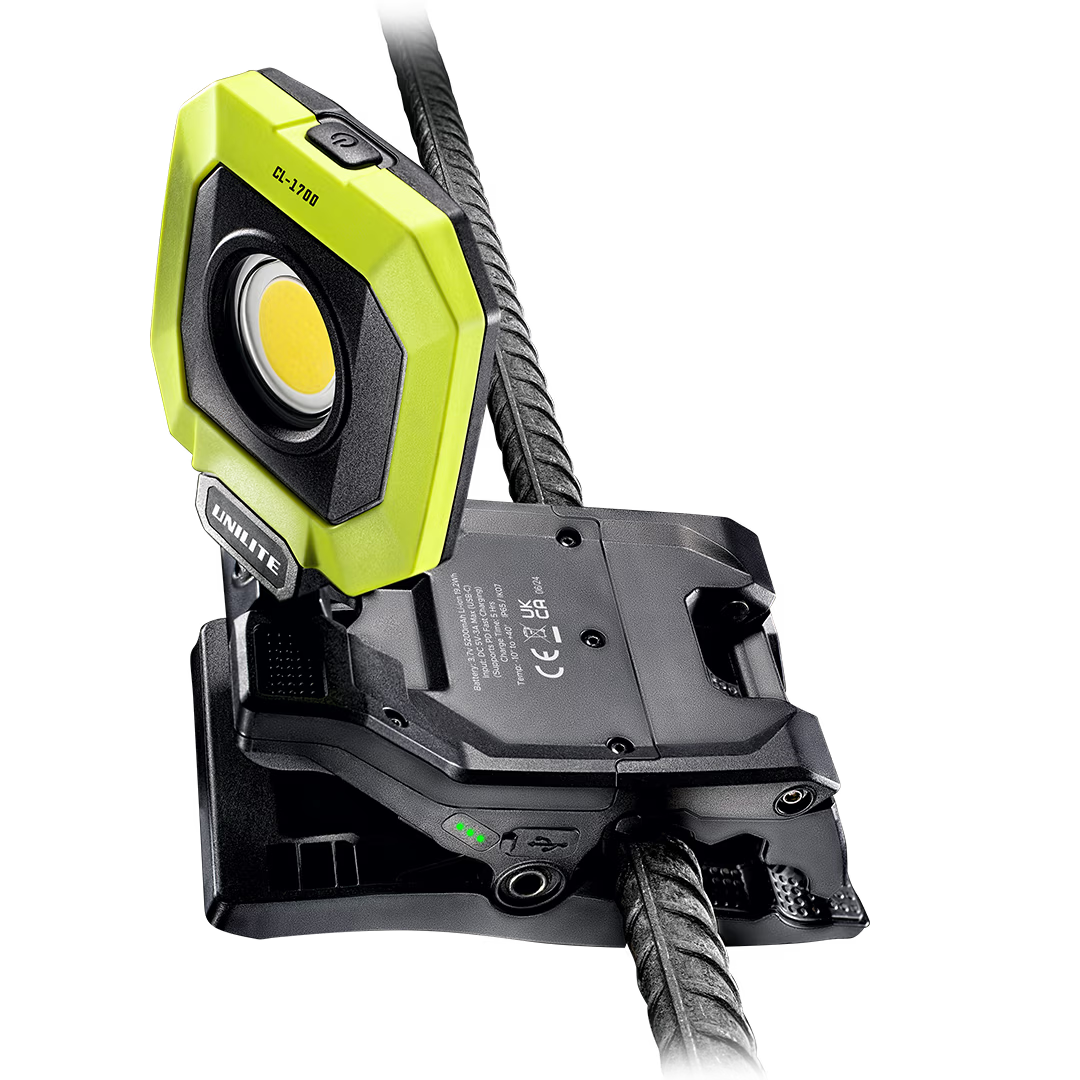 Unilite 1700LM Rechargeable Clamp Light