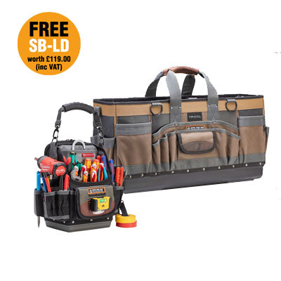 Veto TF-XXL Extra Large Open Top Contractorâ€™s Tool Bag with Free SB-LD Bag