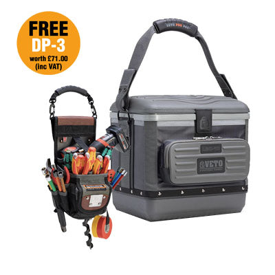 Veto LBC-10 Carbon Lunchbox with Free DP3 Drill Pouch