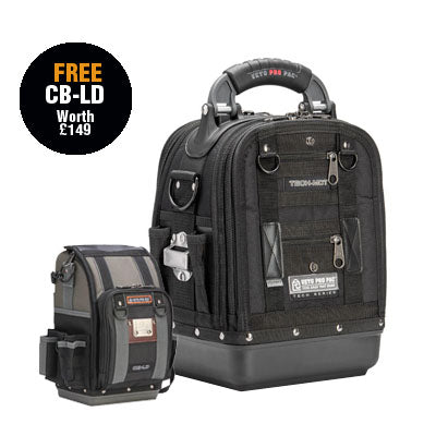 Veto Pro Pac Tech-MCT Blackout Tool Bag with Free CB-LD Tool Bag