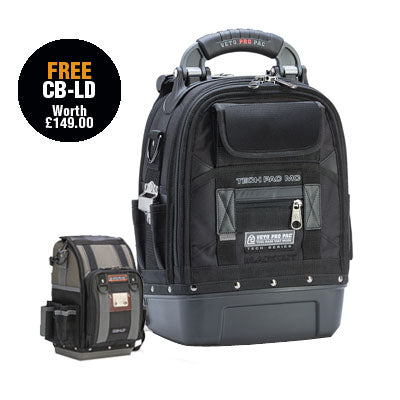 Veto Pro Pac Tech-Pac MC Blackout with Free CB-LD Tool Bag - DUE END OF APRIL 2026