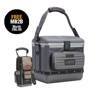 Veto LBC-10 Carbon Lunchbox with Free MB2B Meter Bag