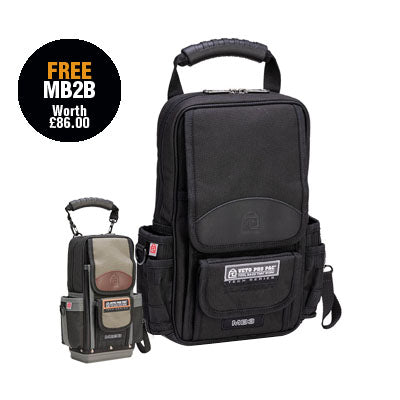 Veto Pro Pac MB3 Blackout Tool Bag with Free MB2B Meter Bag