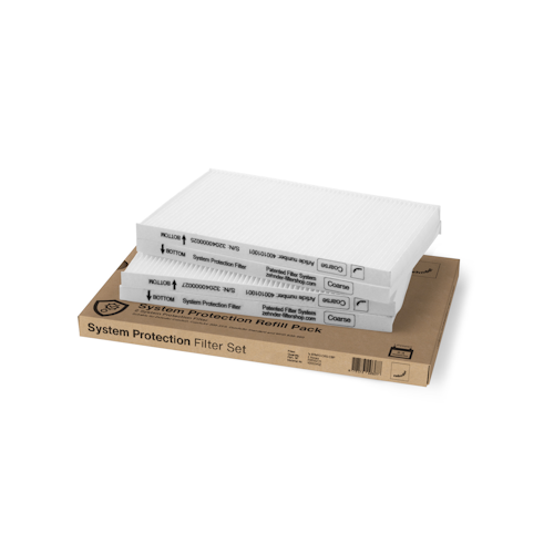 Filter for Zehnder ComfoAir 350/550, refill for reusable frame, ISO Coarse (G4), 2 Pieces