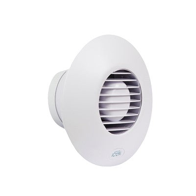 Quiet Axial Fan (iCON 15)  - White