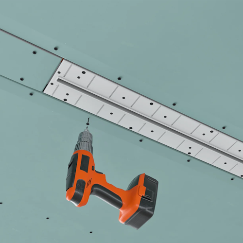 Slot ventilation diffuser ERGOVENT LINEO-600 (2 x 75 mm duct conections / 1 slot x 600 mm x 20 mm / with damper)
