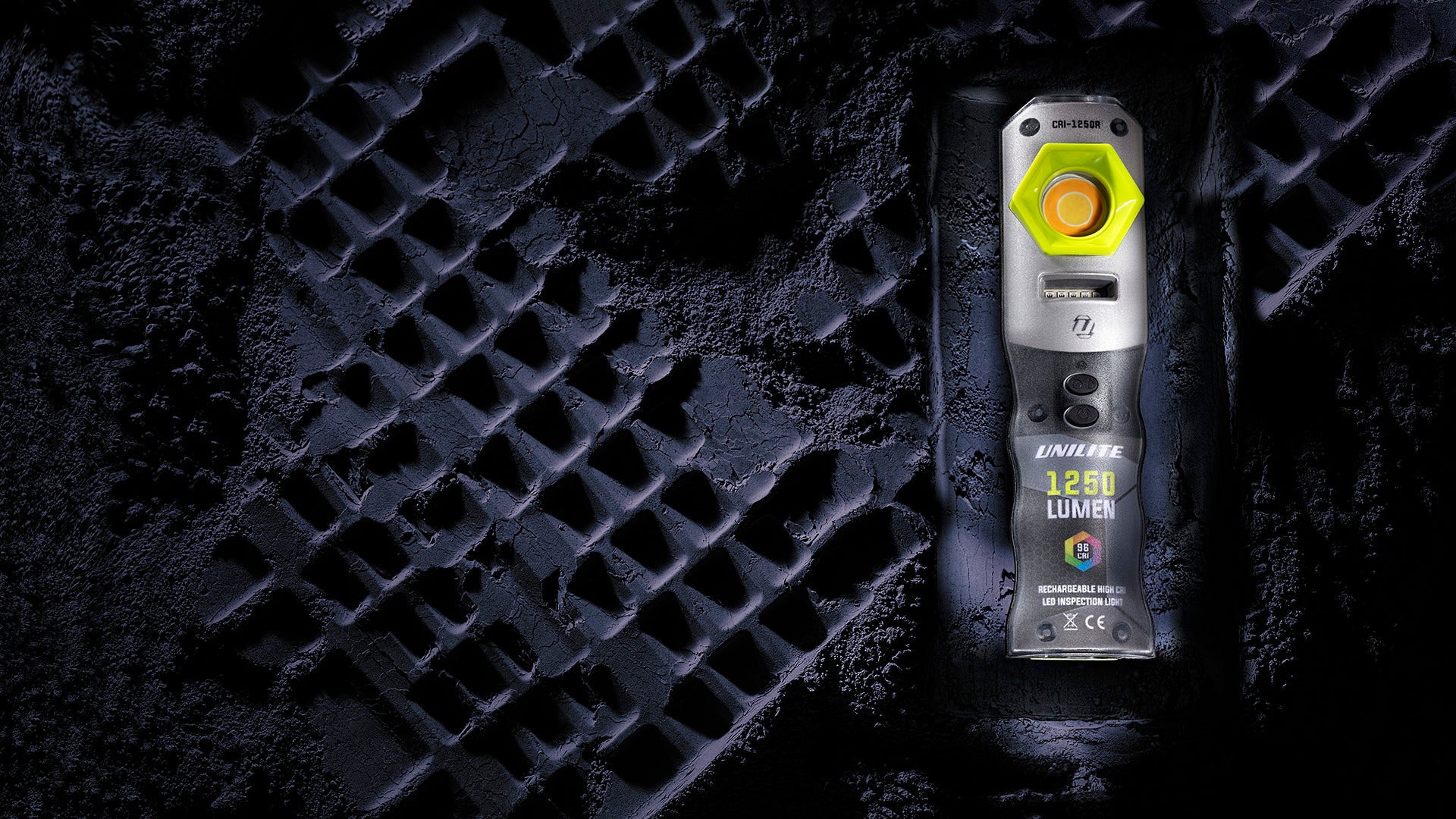 Unilite CRI-1250R Rechargeable High CRI 96+ Inspection Light